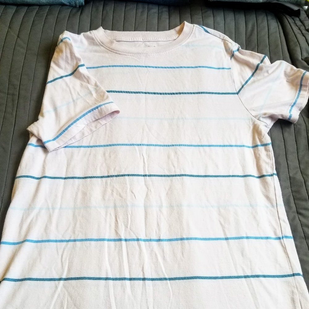 Pink Striped Shirt